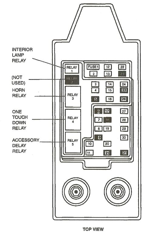 It was a Copy I had to PhotoShop to make it Readable & Printable. . 2000 f250 73 fuse box diagram